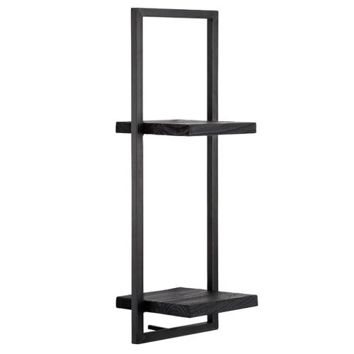 Shelfmate Type D 75 x 25 x 25 cm charcoal teakhout