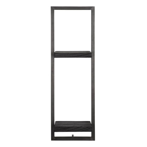 Shelfmate Type D 75 x 25 x 25 cm charcoal teakhout