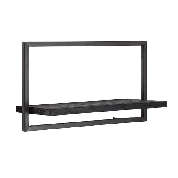 Shelfmate Shelfmate - charcoal - teakhout - type A