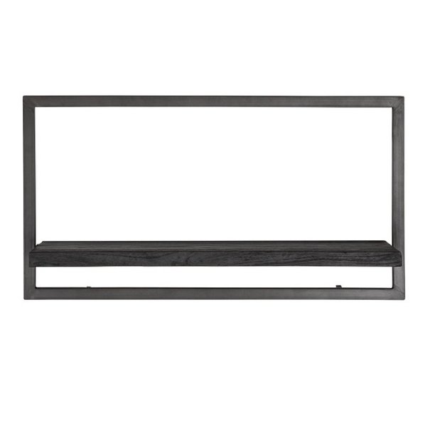 Shelfmate Shelfmate - charcoal - teakhout - type A