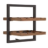 Shelfmate Winemate 35 x 35 x 25 cm teak type B 6 flessen