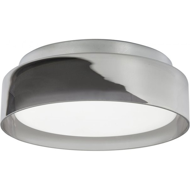 Highlight Moderne plafondlamp Clear Ø38 cm IP44 met smoke glas