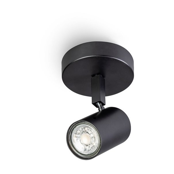 ETH Moderne opbouwspot The Common 1-lichts zwart