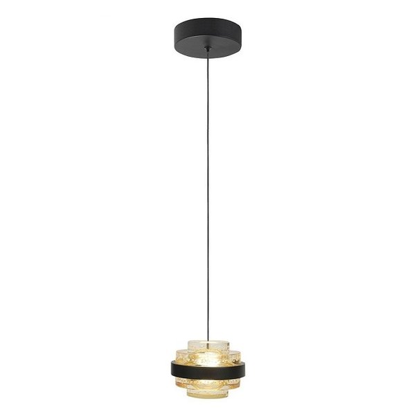 Highlight Design Moderne hanglamp Dynasty 1-lichts champagne