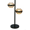 Highlight Moderne Design tafellamp Dynasty 2-lichts champagne
