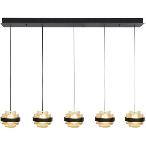 Design Modern hanglamp Dynasty 5-lichts champagne