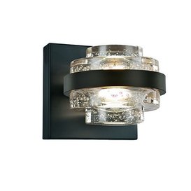 Wandlamp Dynasty 1-lichts Transparant
