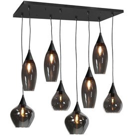 Hanglamp Cambio 8-lichts smoke