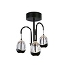 Highlight Moderne Design plafondlamp Clear Egg 3-lichts transparant