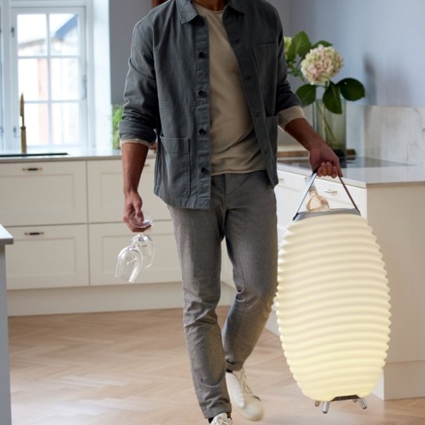 Kooduu Kooduu Dimbaar LED buitenlamp Synergy 65 bluetooth speaker