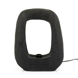 Tafellamp Gibs zwart large