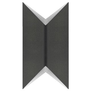 Wandlamp Crown 1-lichts Zwart
