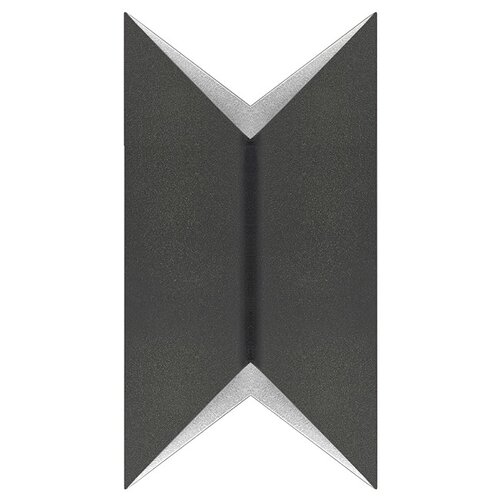 Moderne Design wandlamp Crown 1-lichts zwart