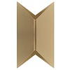 Highlight Moderne Design wandlamp Crown 1-lichts goud
