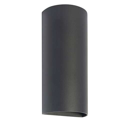 Moderne wandlamp Hera 2-lichts Up and Down zwart