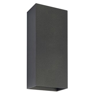 Wandlamp Eros Up Down 2-lichts zwart