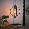 BelaLuz Industriële hanglamp Ozon 1-lichts charcoal
