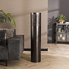 BelaLuz Industriële vloerlamp Pisa 120 cm zwart nikkel