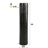 BelaLuz Industriële vloerlamp Pisa 120 cm zwart nikkel