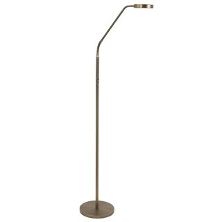 Vloerlamp Comfort brons kleur dimbaar
