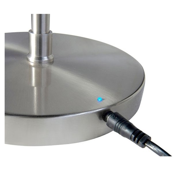 Highlight Moderne Leeslamp met Accu Comfort nikkel