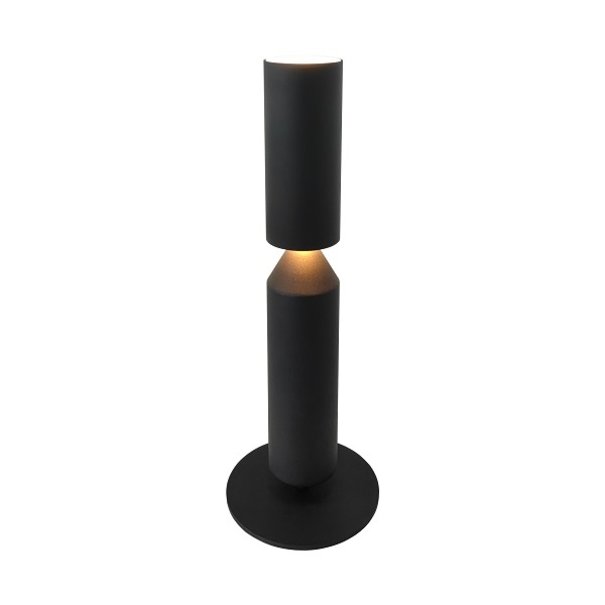 ETH Moderne Design tafellamp pencil 2-lichts zwart