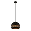 Freelight Moderne Industriële hanglamp Globo Ø40 cm zwart