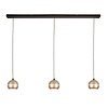 Freelight Modern Design hanglamp Bilia 3-lichts goud