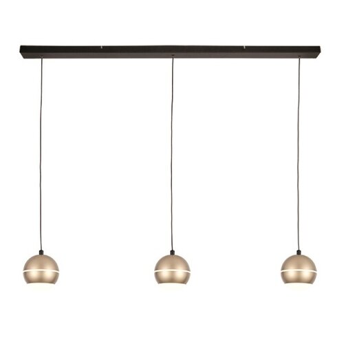 Modern Design hanglamp Bilia 3-lichts goud