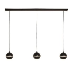 Hanglamp Bilia 3-lichts zwart