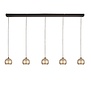 Modern - Design - Hanglamp  - Goud - 5 Lichts - Bilia