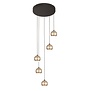 Moderne - Design - Hanglamp - 5 Lichts - Goud - Bilia
