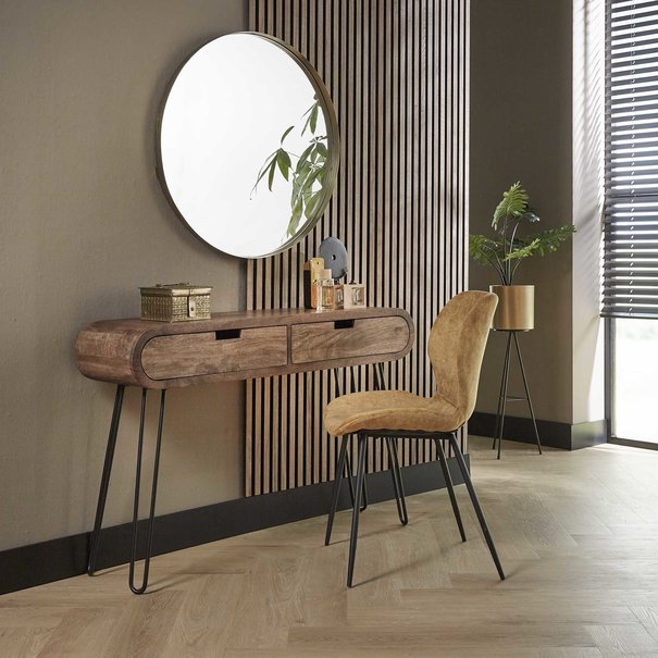 BelaLuz Kaptafel Space 2 lades massief mango hout