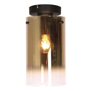 Plafondlamp Ventotto goud glas