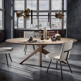 Hanglamp Urbino 6-lichts 150 cm zwart/platinum