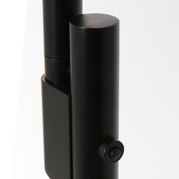 Steinhauer Moderne Leeslamp Daphne zwart