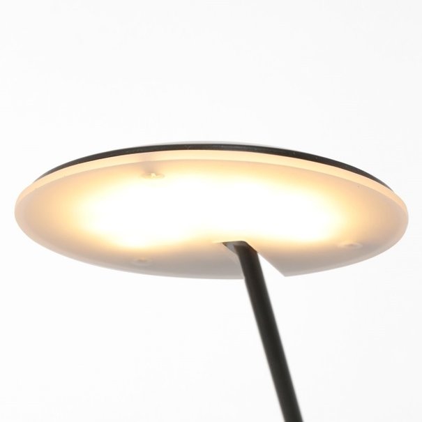 Steinhauer Moderne - Vloerlamp - Leeslamp - Zwart - Daphne