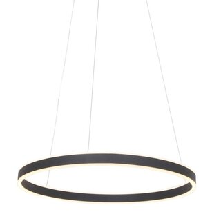 Hanglamp Ringlux Ø60 cm zwart