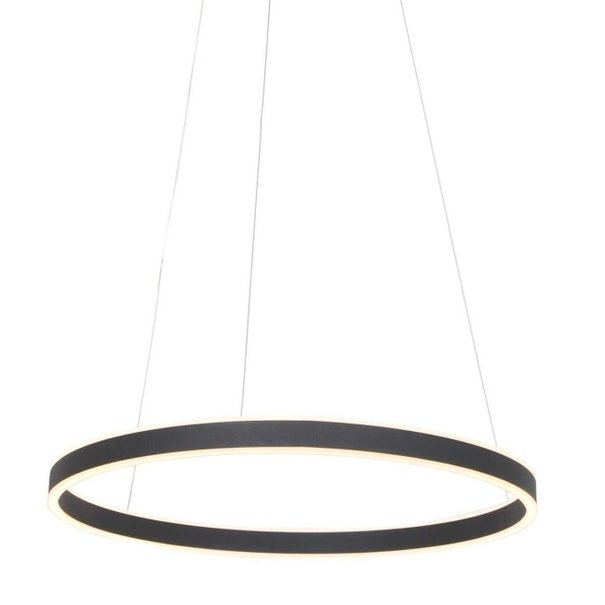 Steinhauer Design Moderne hanglamp Ringlux Ø60 cm LED zwart