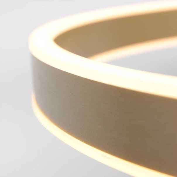 Steinhauer Design Moderne hanglamp Ringlux Ø60 cm LED goud