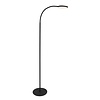 Mexlite Moderne Leeslamp Platu 1-lichts zwart