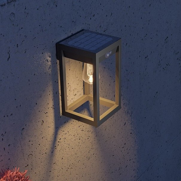 Moderne - Solar Lantern - Smart - Oplaadbaar - Zwart - Calex