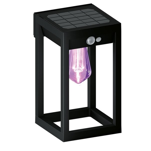 Calex Moderne Solar Lantern Calex Smart Oplaadbaar zwart