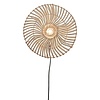 GOOD & MOJO Landelijke Stoere wandlamp Zanzibar Ø40 cm wit