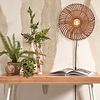 GOOD & MOJO Landelijke Stoere wandlamp Zanzibar Ø40 cm naturel