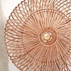 GOOD & MOJO Landelijke Stoere wandlamp Zanzibar Ø40 cm naturel