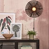 GOOD & MOJO Landelijke Stoere wandlamp Zanzibar Ø40 cm zwart