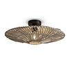 GOOD & MOJO Landelijke Stoere plafondlamp Zanzibar Ø55 cm wit
