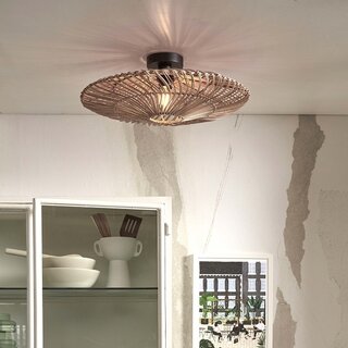 Plafondlamp Zanzibar Ø55 cm naturel