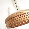 GOOD & MOJO Landelijke Ibiza Stijl hanglamp Ubud 1-lichts naturel
